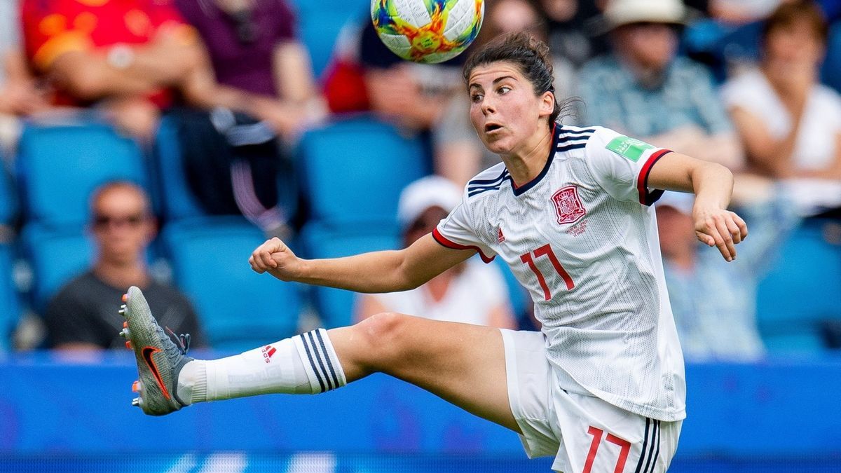 La vizcaina Lucía García, con la selección estatal.