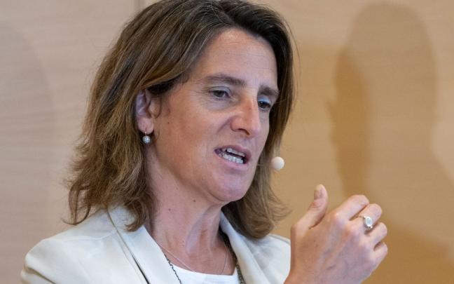 La vicepresidenta Teresa Ribera.