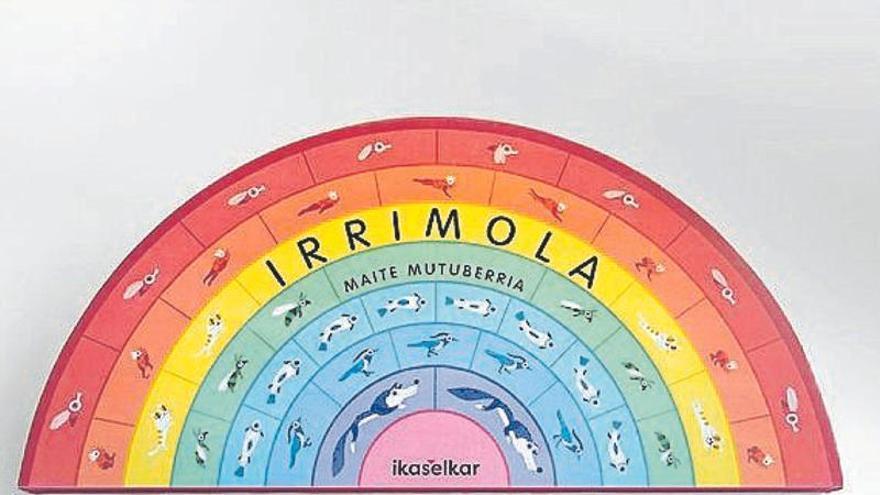 Irrimola album ilustratuak emozioak identifikatzen laguntzen du