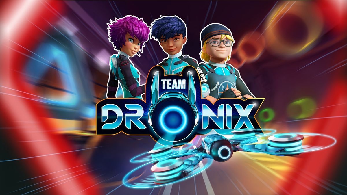 Cartel de la serie infantil ‘Team Dronix’.