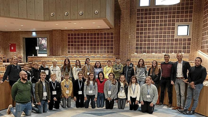 Intercambio de experiencias y vivencias entre alumnos lodosanos y daneses