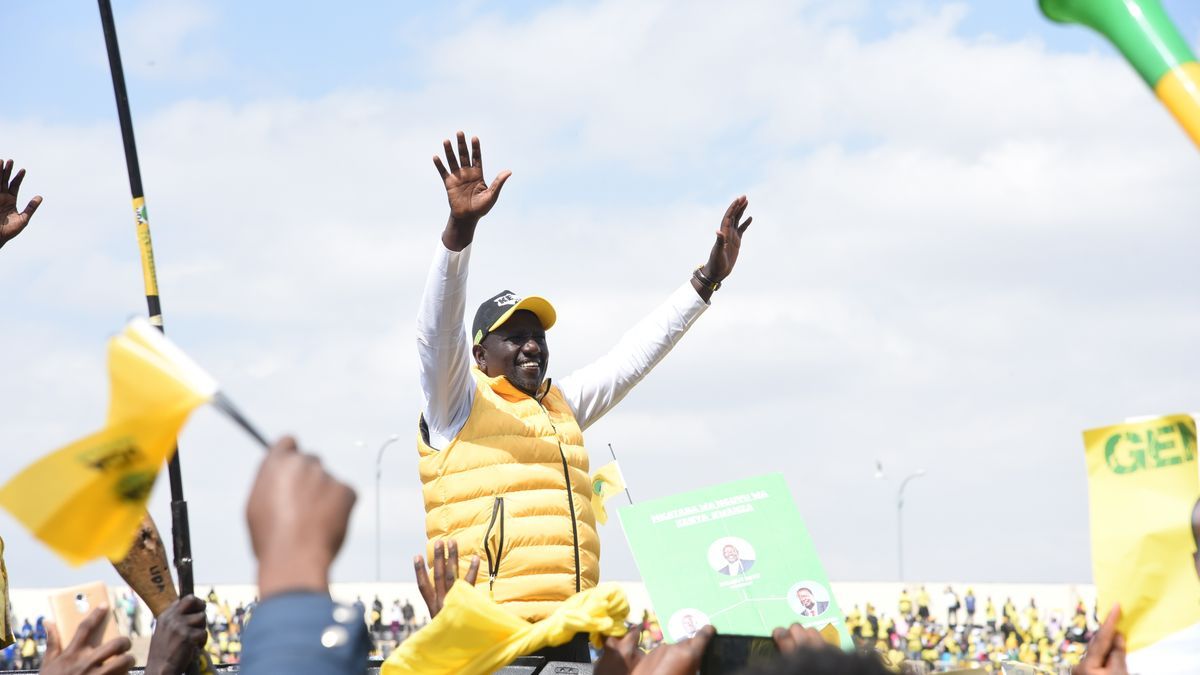 El presidente electo de Kenia, William Ruto.