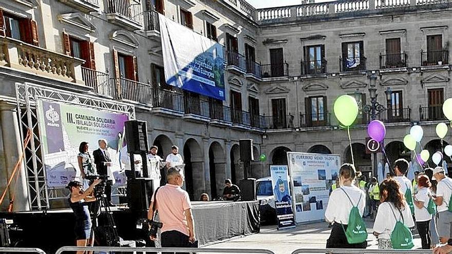 Actividad realizada por Asafes en el centro de Vitoria.