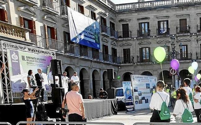 Actividad realizada por Asafes en el centro de Vitoria.