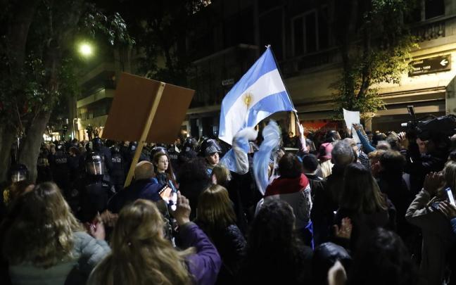 Manifestación por la vicepresidenta de Argentina, Cristina Fernández Kirchner, en Buenos Aires (Argentina). Manifestación por la vicepresidenta de Argentina, Cristina Fernández Kirchner, en Buenos Aires (Argentina).