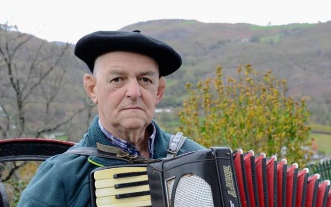 El akordeolari Miguel Iparragirre Gonzalez