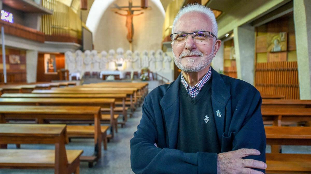El padre Román se despide de la parroquia San Felicísimo de Deusto tras 23 años de labor social