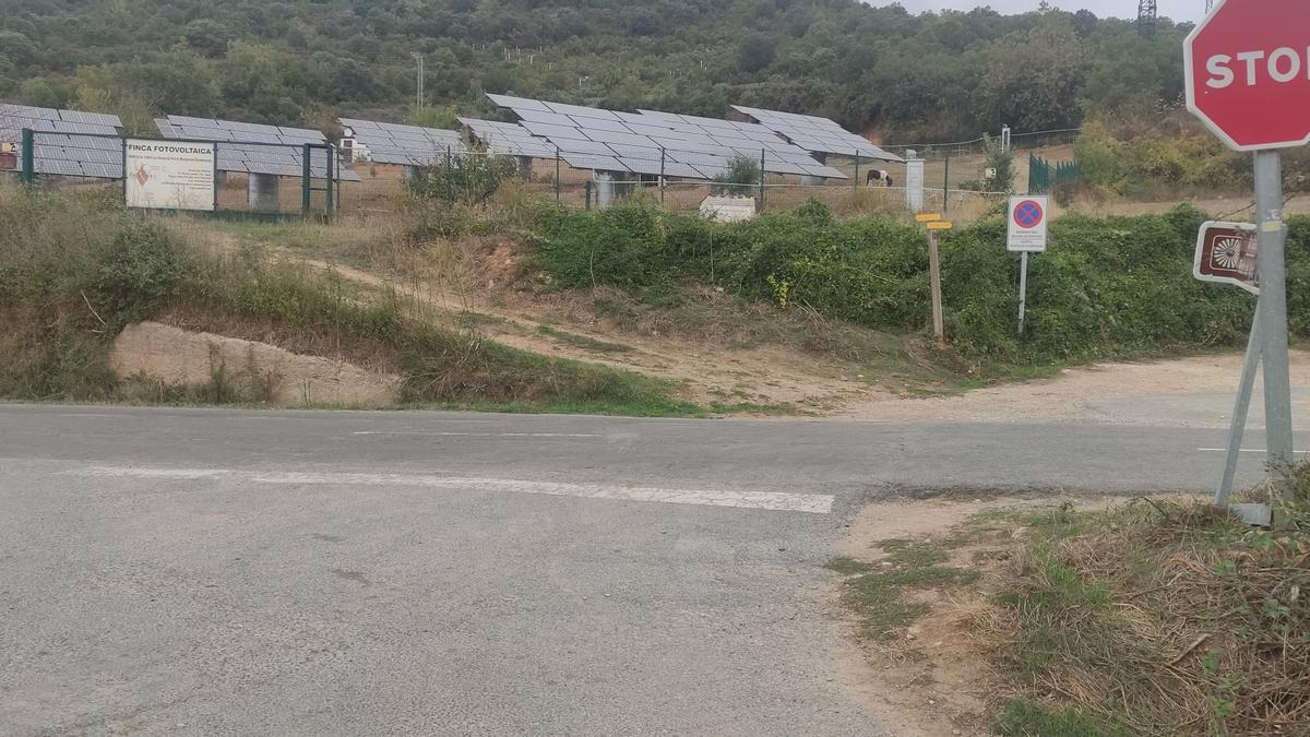 Cruzamos la carretera