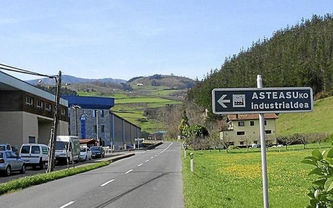 Polígono industrial de Asteasu. | FOTO: N.G.