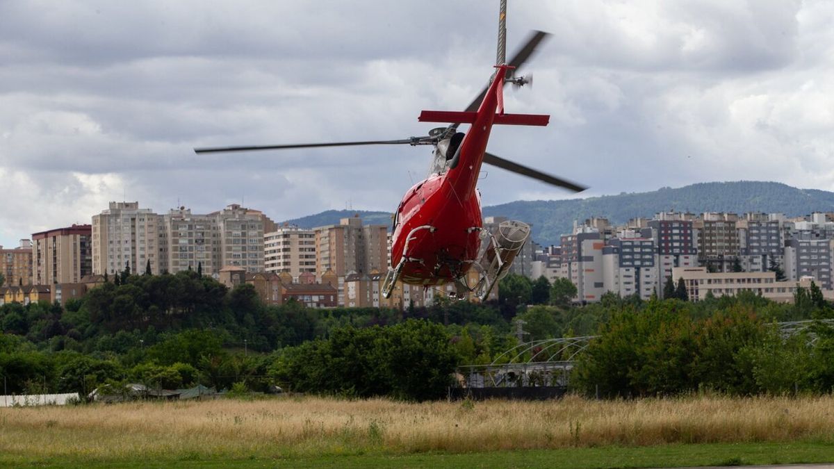 Helicóptero del Gobierno de Navarra