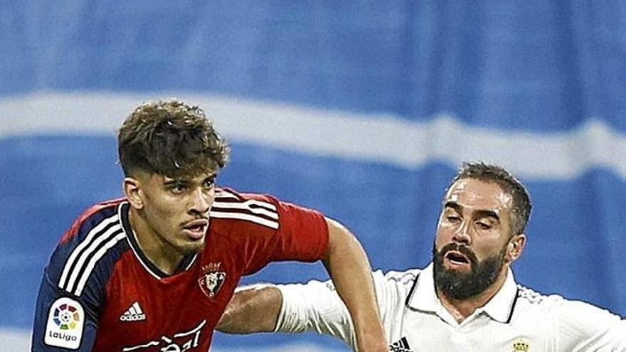 Una de las muchas veces que Abde se fue de Carvajal. | FOTO: EFE