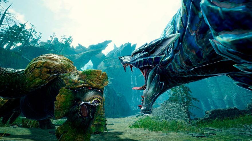 Escena del videojuego 'Monster Hunter Rise: Sunbreak'.