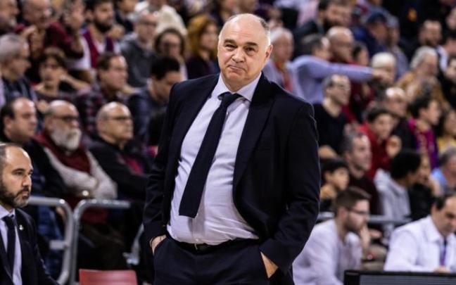El entrenador Pablo Laso El entrenador Pablo Laso