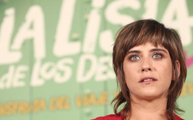 La actriz María León. La actriz María León.