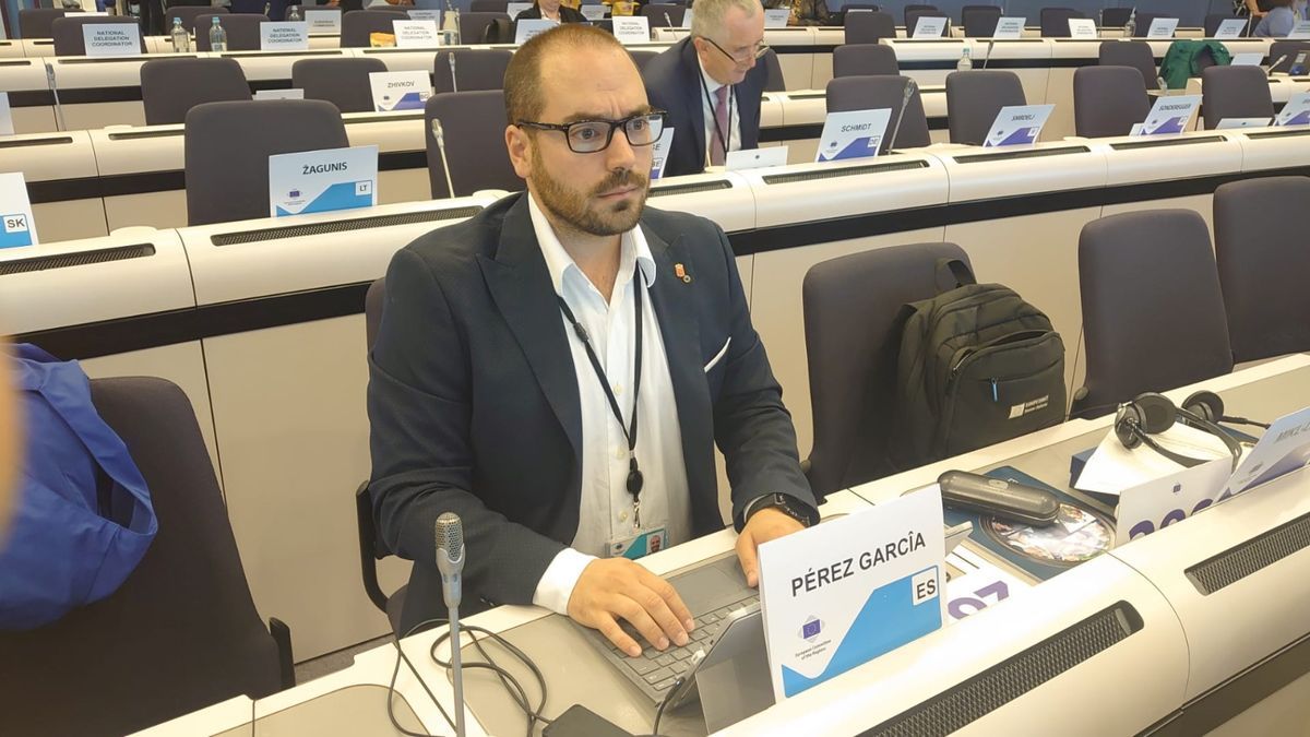 Sergio Pérez ha participado en el 150º Pleno del Comité Europeo de las Regiones.