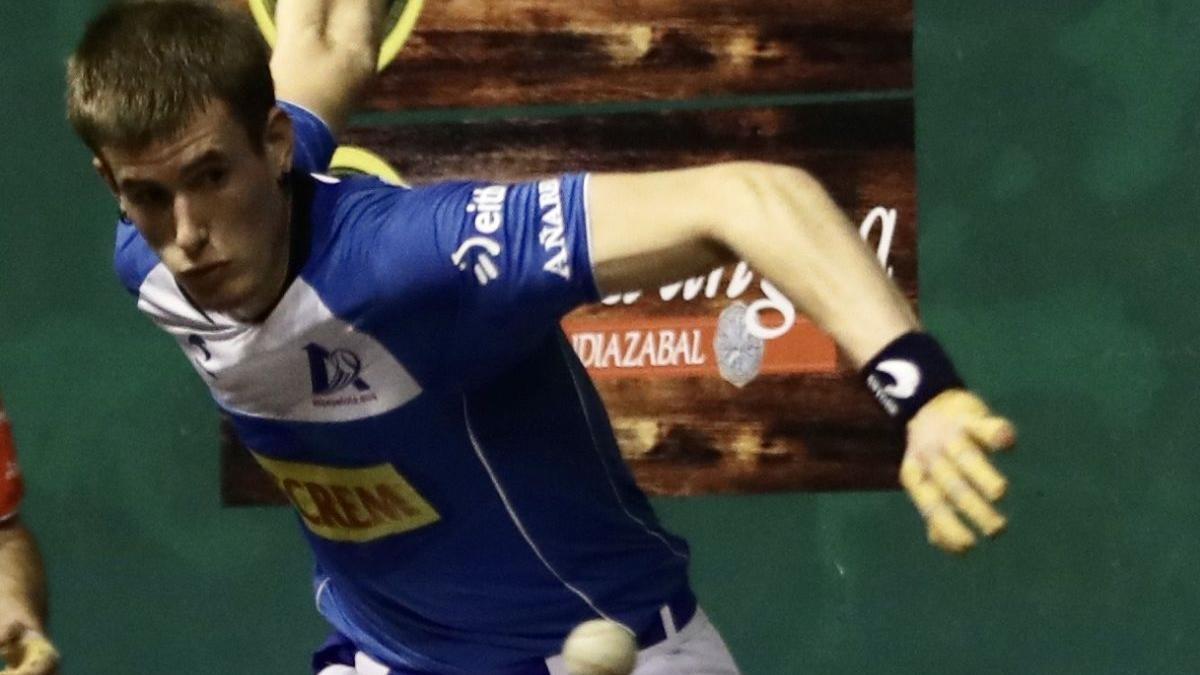 Jon Mariezkurrena, en un partido.