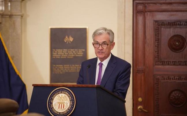El presidente de la Fed, Jerome Powell. El presidente de la Fed, Jerome Powell.