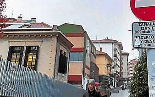 Vecina magrebí en Amurrio.