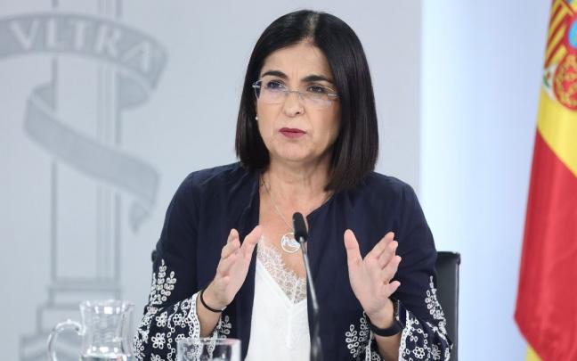 La ministra de Sanidad, Carolina Darias. La ministra de Sanidad, Carolina Darias.