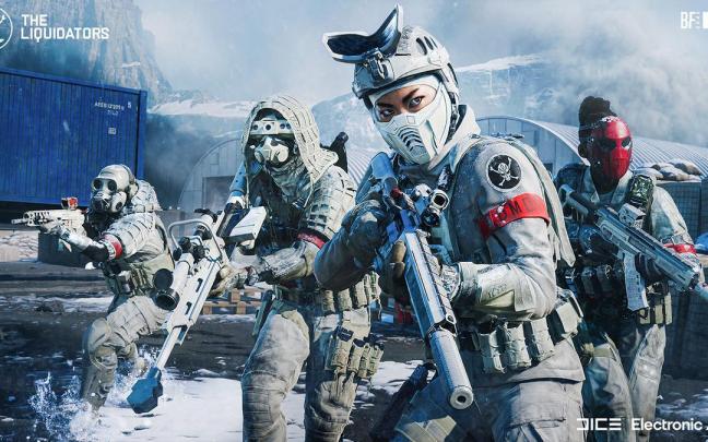 Imagen de "Los Liquidadores" del videojuego 'Battlefield 2042'. Imagen de "Los Liquidadores" del videojuego 'Battlefield 2042'.