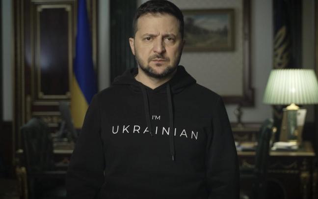 El presidente Volodimir Zelenski El presidente Volodimir Zelenski