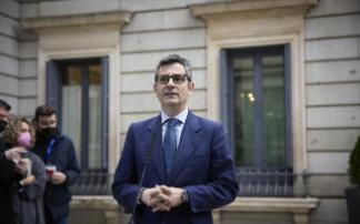 El ministro de la Presidencia, Félix Bolaños.