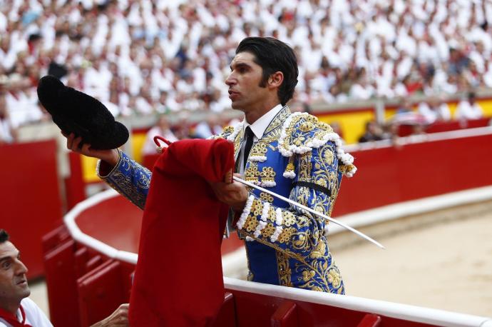 Cayetano Rivera, durante la feria de 2019.