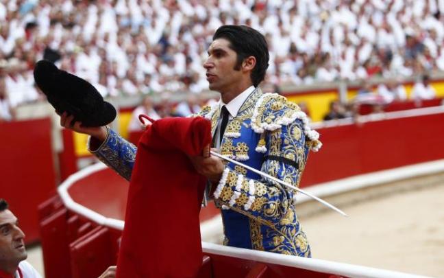 Cayetano Rivera, durante la feria de 2019.