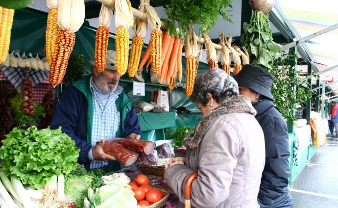 Los productos locales estarán presentes en la feria de Santa Lucía de Orozko.