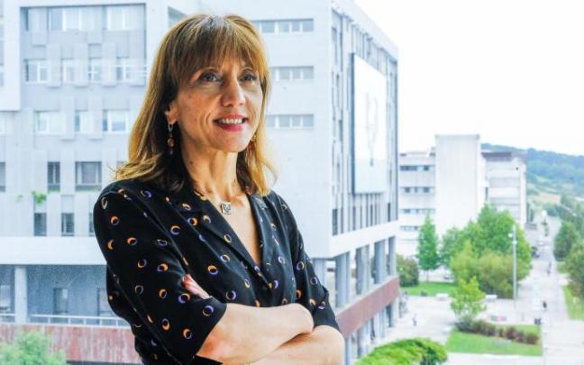 Eva Ferreira, rectora de la UPV/EHU.