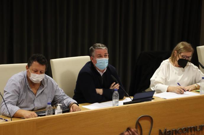 Fermín Corella y Fernando Ferrer, en una rueda de prensa.