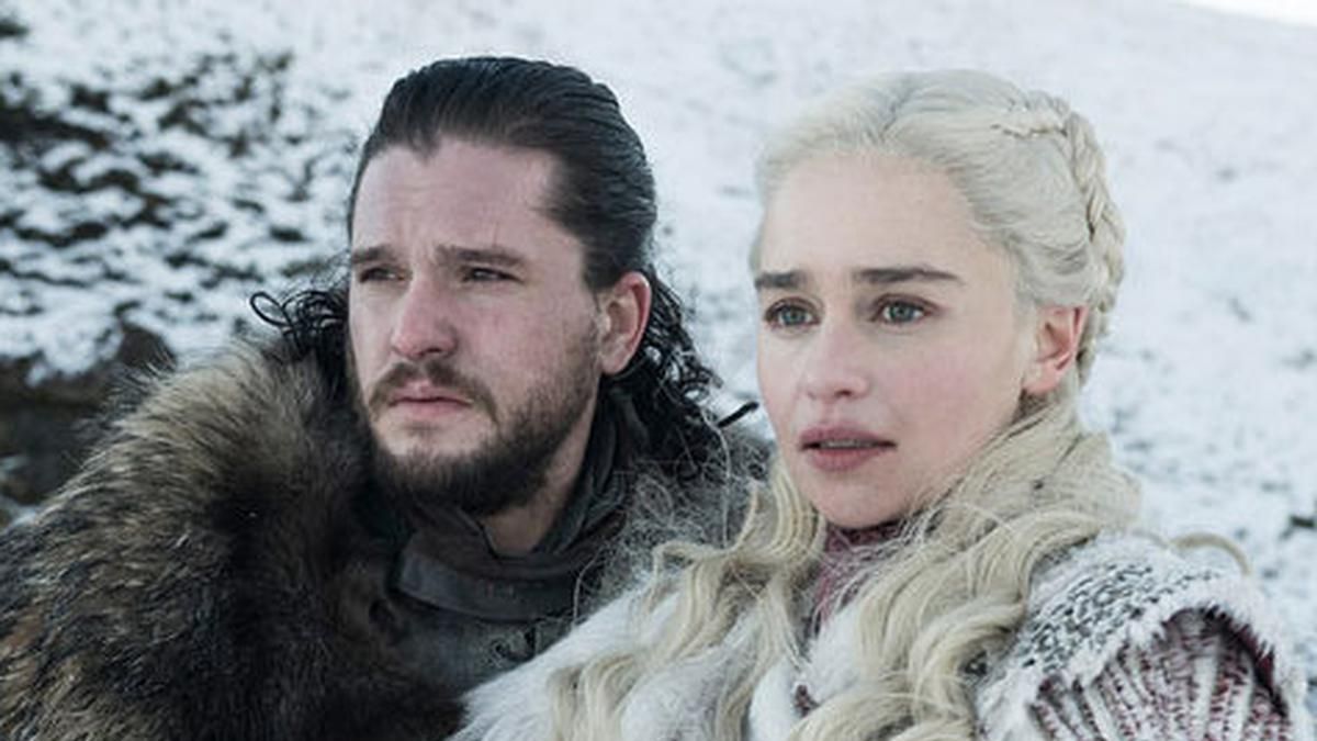 Jon Nieve y Daenerys Targaryen en 'Juego de Tronos'.