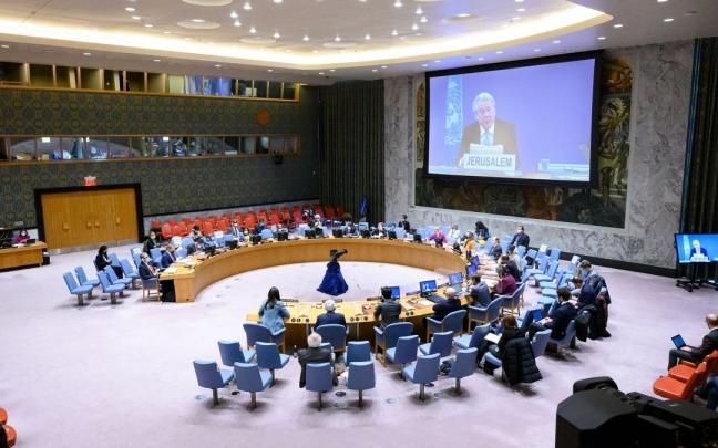 Reuni&oacute;n del Consejo de Seguridad de la ONU.