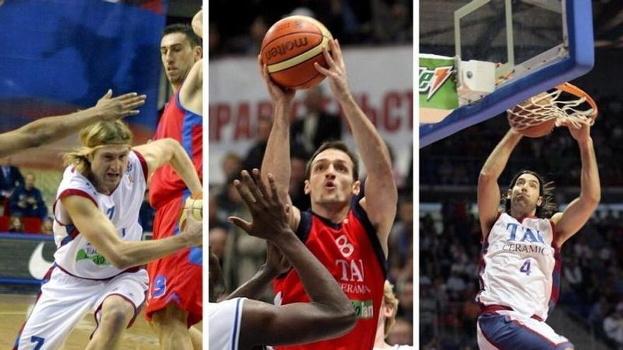 Macijauskas, Rakocevic y Scola, jugadores que aparecen varias veces en el 'Top 15' de máximos anotadores del Baskonia en la Euroliga