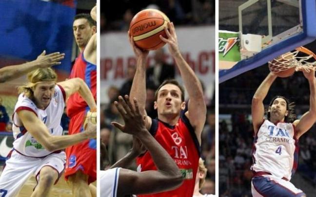 Macijauskas, Rakocevic y Scola, jugadores que aparecen varias veces en el 'Top 15' de máximos anotadores del Baskonia en la Euroliga