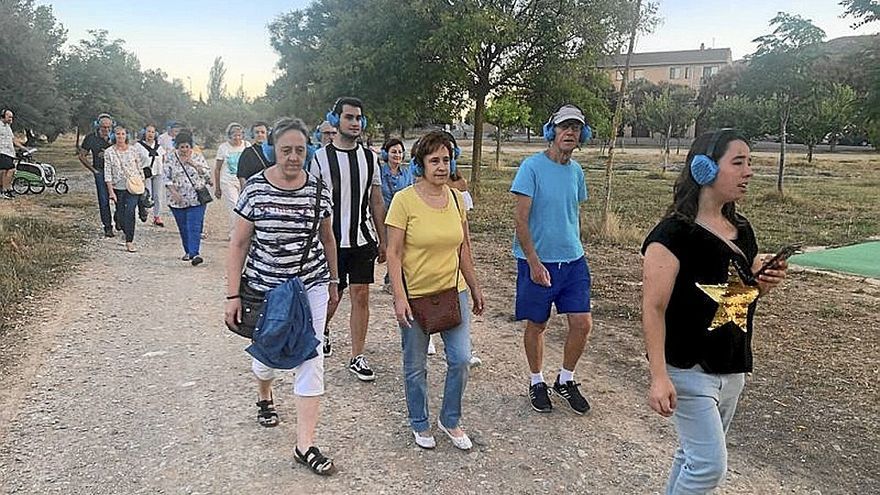 El proyecto &lsquo;Falces sonora&rsquo; de Itsaso Iribarren y Germ&aacute;n de la Riva.