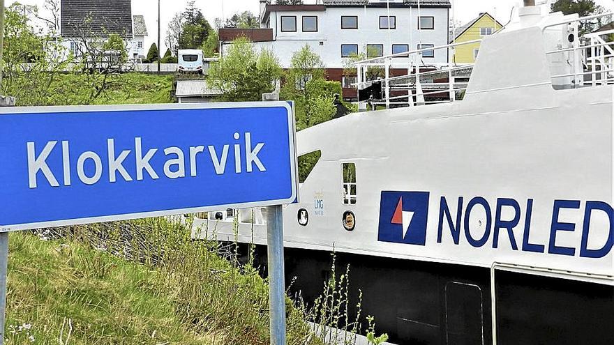 Klokkavick, punto de partida de varios ferry-buses.