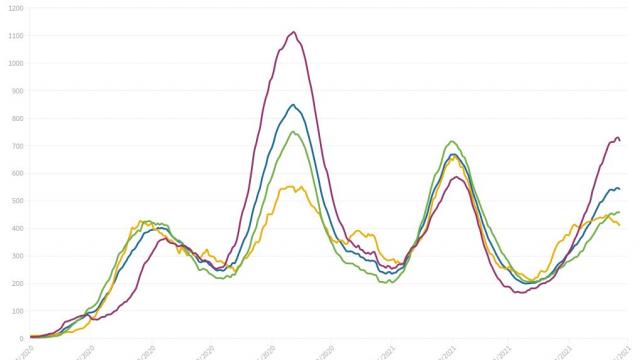 Tasa de incidencia en 14 días