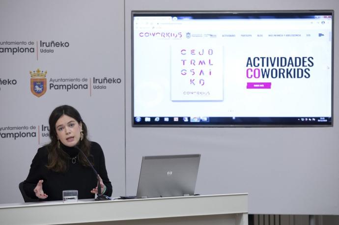 Celia Pinedo, coordinadora del programa Coworkids