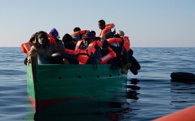 Rescate del Aita Mari. Rescate del Aita Mari.