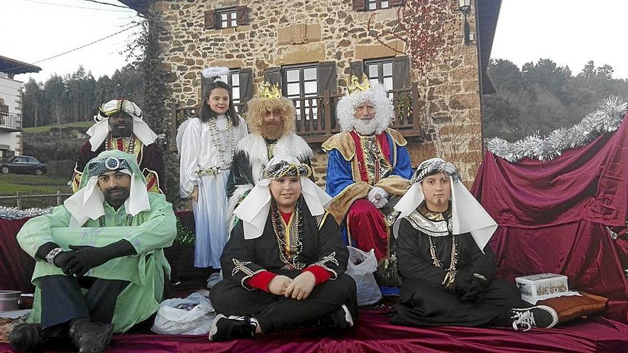 Galdames se vestirá de gala para saludar a los Magos en Montellano.