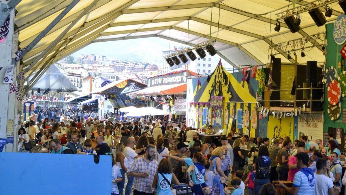 Turismo y ambiente durante la Aste Nagusia 2022.