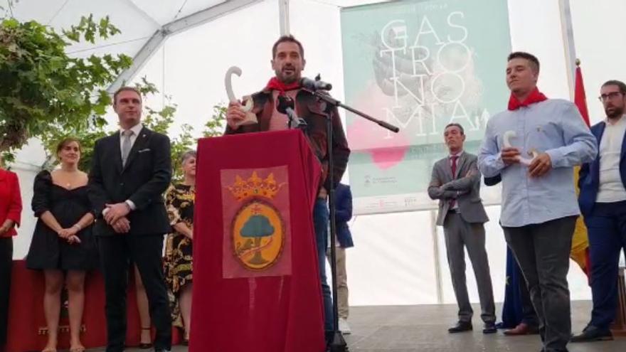Discurso de Joseba Arguiñano en representación de su padre Karlos (Premio Navarra de Gastronomía)