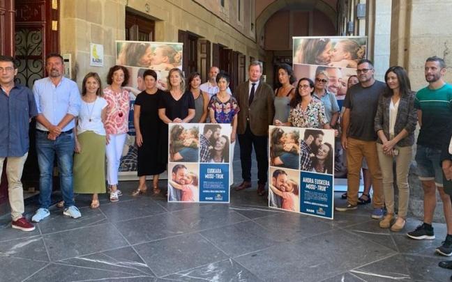 Un momento de la presentación del nuevo curso de HABE. Un momento de la presentación del nuevo curso de HABE.