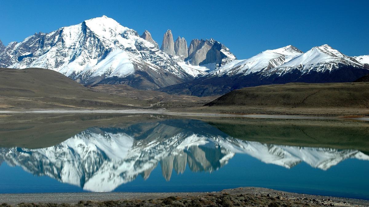 Pico Fitz Roy en la Patagonia.