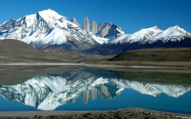 Pico Fitz Roy en la Patagonia.