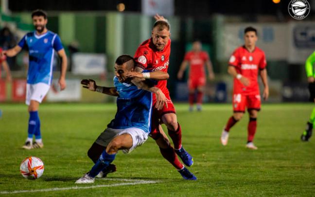 Guidetti fue el autor del primer tanto del Alavés. Guidetti fue el autor del primer tanto del Alavés.