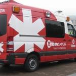 Imagen de archivo de la ambulancia del SAMUR de Bilbao.