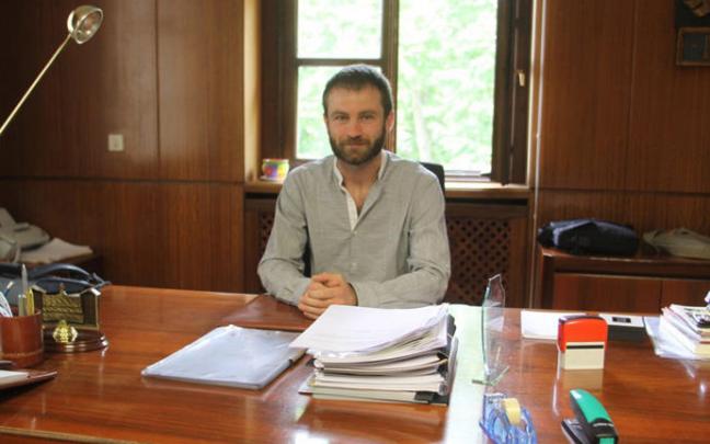 Koldo Leoz, alcalde de Estella-Lizarra.