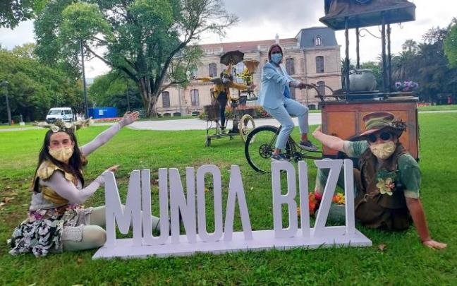 Munoa Bizi vivirá una nueva edición el fin de semana. Munoa Bizi vivirá una nueva edición el fin de semana.